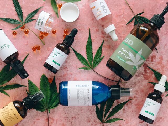 various cbd products